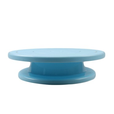 Plastic Cake Turntable Non-slipping Bottom Rotating Revolving Decorating Stand Platform for 10 inch Cake Mould Sugarcraft Tools Baking Supplier