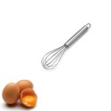 8 Inch Egg Beater Household Manual Cake Mixer Dough Milk Egg Kitchen Egg Beater for Restaurant Bar Cake Shop Kitchen Gadgets Dishwasher Safe