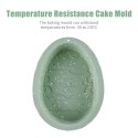 Easter Egg Mold Cake Mold Easter Silicone Mold Fondant Cake Chocolate Pudding Jelly Mould Baking Tool for Home Easter Party