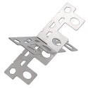 Stainless Steel Alcohol Stove Rack Cross Stand Outdoor Camping Stove Stand Support Rack