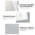 Hand Account Insert Storage Bag 40-Page Mini A6 Information Pouch Sticker Storage Book Organizer Folder