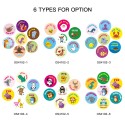 Cute Animal Reward Sticker Incentive Sticker Positive Words Sticker Paper Roll Diameter 38mm for Kid Teacher School Supplies