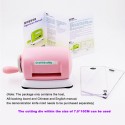 Portable Manual Die Cutting & Embossing Machine DIY Scrapbooking Die-Cut Machine with Cutting Pads for Paper Card Making Decoration Arts & Crafts Handmake Projects Tools