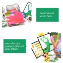 Holographic Adhesive Craft Vinyl 30.5x30.5cm/12x12In 7 Assorted Colors with 2 Pieces of Transfer Film Compatible with Cricut Silhouette Cameo Decals Signs Home Decoration DIY Crafts