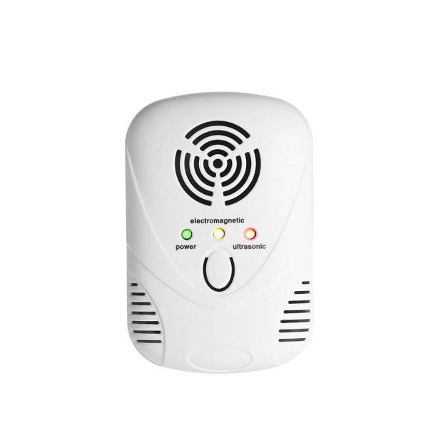 Electronic Electromagnetic Wave Mouse Repeller Rat Repellent Pests Repelling with Nightlight Adjustable Wave Frequency