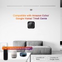 95-240V Wi-Fi Smart Thermostat 5+1+1 Six Periods Programmable Thermostat Voice APP Control Backlight LCD Boiler Heating Thermoregulator Compatible with Amazon Echo Google Home Tmall Genie