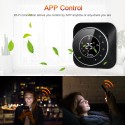 95-240V Wi-Fi Smart Thermostat 5+1+1 Six Periods Programmable Thermostat Voice APP Control Backlight LCD Boiler Heating Thermoregulator Compatible with Amazon Echo Google Home Tmall Genie