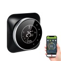 95-240V Wi-Fi Smart Thermostat 5+1+1 Six Periods Programmable Thermostat Voice APP Control Backlight LCD Boiler Heating Thermoregulator Compatible with Amazon Echo Google Home Tmall Genie