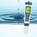 Digital PH Meter with ATC 3 in 1 Water Quality Tester PH/Temp Meter Total Dissolved Solid Tester Water Detector for Drinking Water Pool Spa Lab Aquarium Pond PH Test Tool for Water