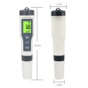 Digital PH Meter with ATC 3 in 1 Water Quality Tester PH/Temp Meter Total Dissolved Solid Tester Water Detector for Drinking Water Pool Spa Lab Aquarium Pond PH Test Tool for Water