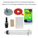 Windshield Repair Kit DIY Car Window Windscreen Glass Scratch Repair Sets for Fix Auto Glass Windshield Crack Chip Scratch