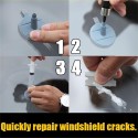 Windshield Repair Kit DIY Car Window Windscreen Glass Scratch Repair Sets for Fix Auto Glass Windshield Crack Chip Scratch