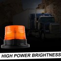 LED Strobe Light Emergency Warning Flash Beacon Light with Magnetic Base for Truck Vehicle School Bus