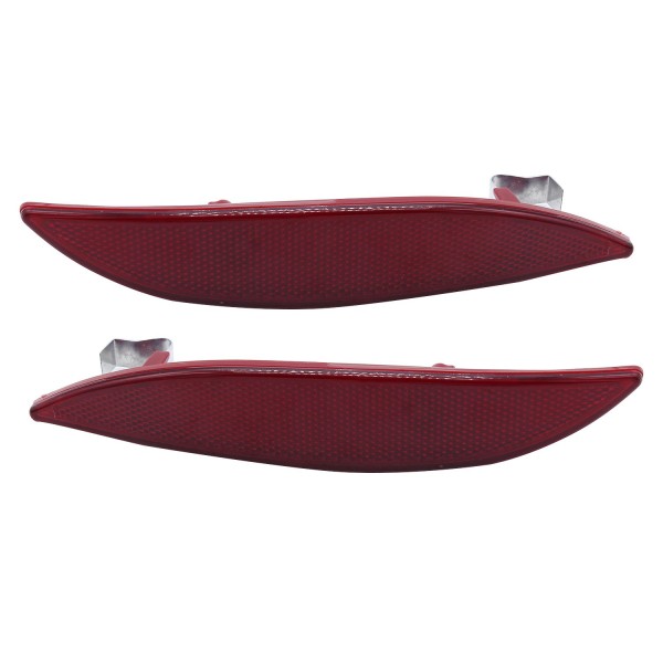 Left&Right Rear Reflector Bumper Tail Light lens Lamp Trim Panel Back Door Replacement for Renault Megane MK3 2008-2013 265600004R