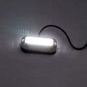 27LED Underwater Boat Lights Stainless Steel Pontoon Marine Transom Lights for Swiming Driving Fishing, Waterproof IP68 Lamp