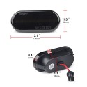 Dynamic LED Side Indicator Black Smoke Turn Signal Replcement for FORD/SEAT/SKODA/VW/LUXFACTORY