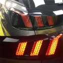 Hollow Honeycomb Car Rear Tail Light Sticker Adhesive Universal Tail Light Lamp Cover Black Decal