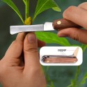 Garden Foldable Grafting Pruning Knife Orchard Seedling Tree Cutter Scissor Clipper Fruit Tree Vaccination Secateurs