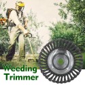 6 inch Grass cutter Trimmer parts General Wear-Resistant Multi-Function steel wire Rust removal Weeding plate Mower Head blade