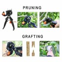 Garden Tree Nursery Grafting Pruning Pruner Shears Cutting Tool Kit with Film Tape