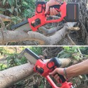 Mini Chainsaw Cordless Small Wood Chainsaw Pruning Chainsaw 800W 21V Rechargeable Portable Electric Saw for Tree Branch Wood Cutting