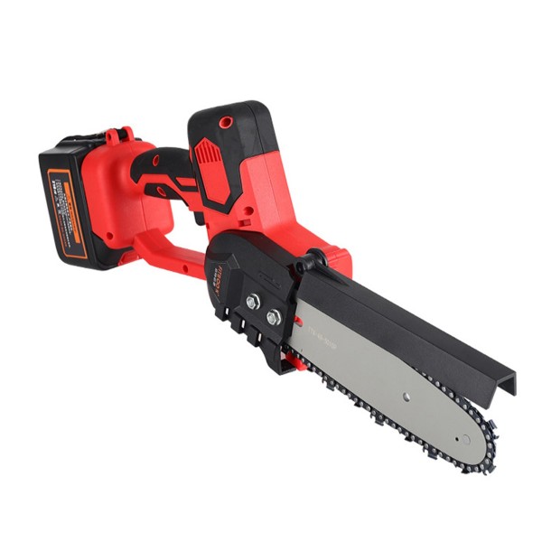 Mini Chainsaw Cordless Small Wood Chainsaw Pruning Chainsaw 800W 21V Rechargeable Portable Electric Saw for Tree Branch Wood Cutting