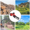 Mini Chainsaw Cordless Small Wood Chainsaw Pruning Chainsaw 800W 21V Rechargeable Portable Electric Saw for Tree Branch Wood Cutting