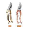 Secateurs Steel Blade Pruning Shears with Ergonomic Handles Gardening Pruning Scissors Bonsai Cutters Professional Gardening Hand Tool Scissors Kit for Plants Rose Flowers Fruit Christmass Tree