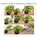 13PCS Mini Garden Hand Tools Bonsai Succulent Miniature Planting Tool Set Mini Garden Planting Care Tools Leaf Trimmer Rake Shovels Watering Bottle