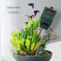 3-in-1 Soil Test PH Moisture Meter Light Tester Garden Plant Flowers Soil Monitor Tool Bonsai Moisture PH Analyzer for Garden Lawn Farm Indoor Outdoor No Battery Needed