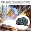 Flame-retardant Cloth Welding Cap Flame-retardant Anti-hot Anti-splash Heat Insulation Breathable Washable Welding Cap