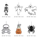 Indoor and Outdoor Halloween Party Props Hanging Wall Signs Door Decoration