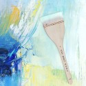 Paint Brush Watercolor Painting Brush Wool Brush Wooden Handle for Gouache Oil Painting Art Supplies