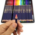 NYONI Professional Watercolor Pencils Set 12/24/36/48/72/100 Colored Pencils Water Soluble Color Pencils with Brush and Metal Box Art Supplies for Children Students Artists Adults for Drawing Sketching Painting Coloring Books