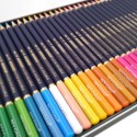 NYONI Professional Watercolor Pencils Set 12/24/36/48/72/100 Colored Pencils Water Soluble Color Pencils with Brush and Metal Box Art Supplies for Children Students Artists Adults for Drawing Sketching Painting Coloring Books