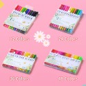 12 Colors Dual Tips Brush Pens Art Markers Brush and Fine Point Colored Pen for Children Adults Artists Drawing Coloring Books Calligraphy Writing Journaling Planner Hand Lettering