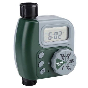 Irrigation Water Timer Controller Garden Electronic Programmable Automatic Watering Timer Waterproof Water Faucet To Hose Timer with LCD Display for Outdoor Parterre