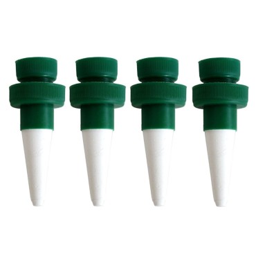 4pcs Plant Self Watering Spikes, Garden Plant Watering Devices, Automatic Irrigation Stakes Vacation Plant Waterer for Indoor and Outdoor Potted Plants Flower Vegetables