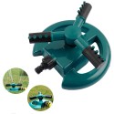 Garden Sprinkler Lawn Sprinkler Automatic 360 Degree Rotating Irrigation Sprinkler System Water Sprinklers for Yard Lawn with 12 Spray Nozzles