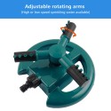 Garden Sprinkler Lawn Sprinkler Automatic 360 Degree Rotating Irrigation Sprinkler System Water Sprinklers for Yard Lawn with 12 Spray Nozzles