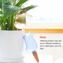 Plant Waterer Bird Shape Self Watering Bulbs Transparent Clear Plant Watering Globes for Indoor Outdoor