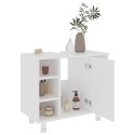 Bathroom Cabinet White 60x32x53.5 cm Chipboard