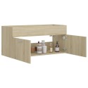 Sink Cabinet Sonoma Oak 100x38.5x46 cm Chipboard