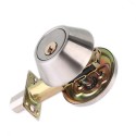 Door Knob Lockset with 3 Keys Privacy Handle Bedroom Bathroom Handle Lockset Stainless Steel Polished Door Knob Set Interior Lockable Door Handle