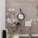 Towel Rack Towel Shelf Stainless Steel Towel Bar Hanger Storage Organizer Stainless Steel Wall Mount Bathroom Towel Bar