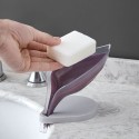 Soap Dish with Suction Cup Base Shower Soap Holder Bathroom Tub Draining Water Soap Box Soap Case Kitchen Sink Counter Soap Case