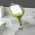 Soap Dish with Suction Cup Base Shower Soap Holder Bathroom Tub Draining Water Soap Box Soap Case Kitchen Sink Counter Soap Case