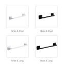 Towel Bar Bath Towel Clothes Hanger Nail-free Wall Mount Towel Rack Holder for Bathroom Kitchen Towel Storage Self