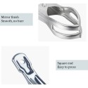 Stainless Steel Cloth Drying Clips Big Cloth Blanket Clamp Windproof Spring Clip Grip 5 count