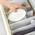 Desktop Storage Bin Home Freezer Organizers Food Storage Bin Kitchen Storage Container for Kitchen Cabinet Pantry Organization